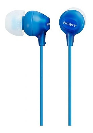 Auriculares Sony Mdr Ex15lp Azul Mdr Ex15lp- En Tecsys !!