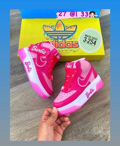 Botas Nike Con Luces Para Niñas 