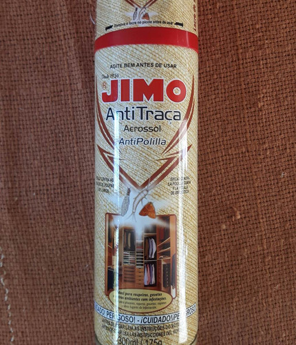 Jimo Anti Traça Spray Aeorosol 300ml