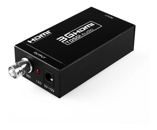 Imagen 3 de 4 de Convertidor Hdmi A Sdi (cable Coaxial Conector Bnc)