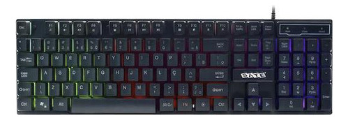 Teclado Gamer Mecanico Usb Sate Ak-881 Rgb Preto