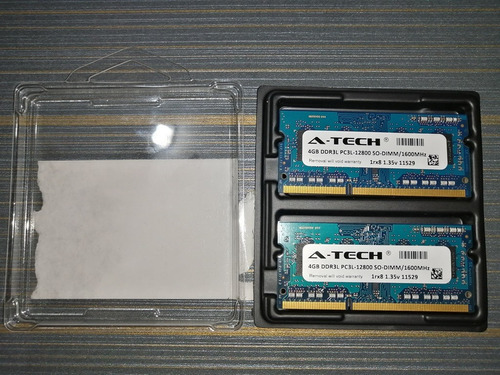 Memoria Ram Laptop 4gb Ddr3 1600mhz Pc3-12800 204-pin