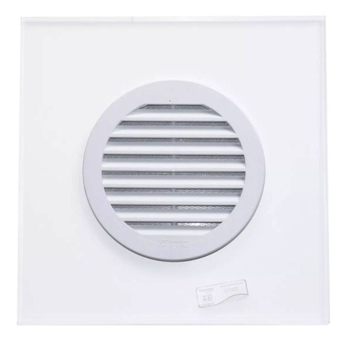Grade De Ventilação Redonda Itc 15 Cm P/ Vidro Gr152