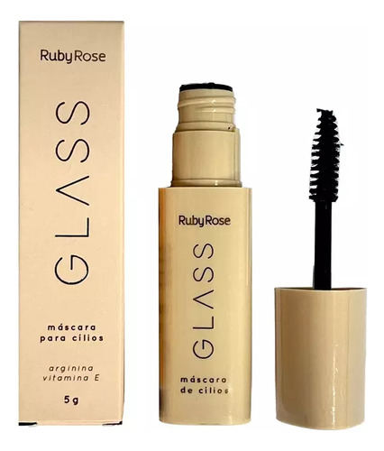 Kit Maquiagem Rímel E Batom Líquido Bg05 Ruby Rose