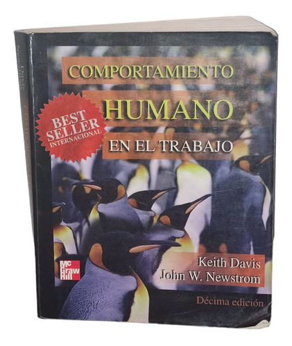 Libro Comportamiento Humano En El Trabajo.best Seller