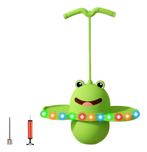 Pelota De Salto Pogo, Pelota Que Rebota, Rana Verde