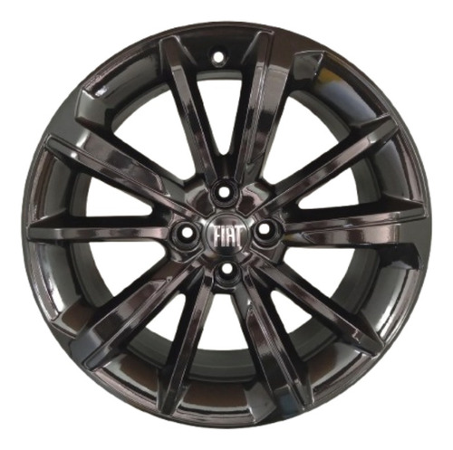 4 Rodas Aro 17 Original Fiat Stilo Linea Bravo Punto (5228) (Usado)