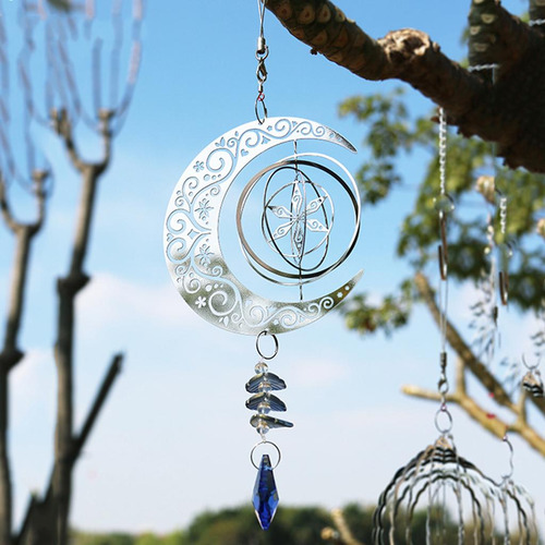Creativo Cristal Campanas De Viento Colgante De Pared.