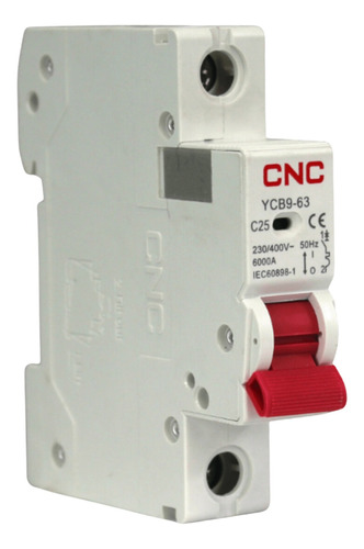 Pack - 12 Int. Automatico Cnc 1x25a 6ka C