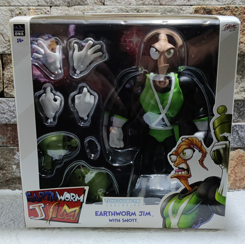 Figura Earthworm Jim Groovy (Usado)