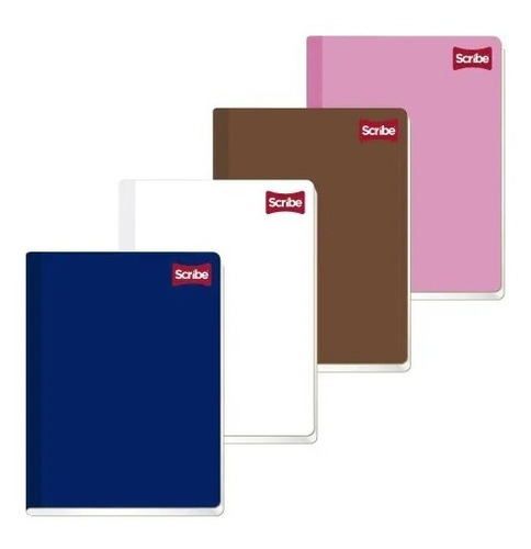 1 Cuaderno Profesional Cosido Clasico Raya Con 100 Hojas