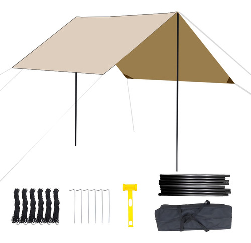 Toldo Carpa Plegable 3x3 Para Negocio Acampar Multifuncional