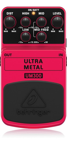 Pedal Behringer Ultra Metal Um300