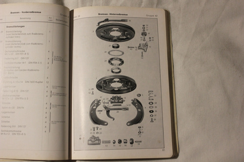 Mercedes Benz 180 1953 Catalogo De Repuestos (Usado)