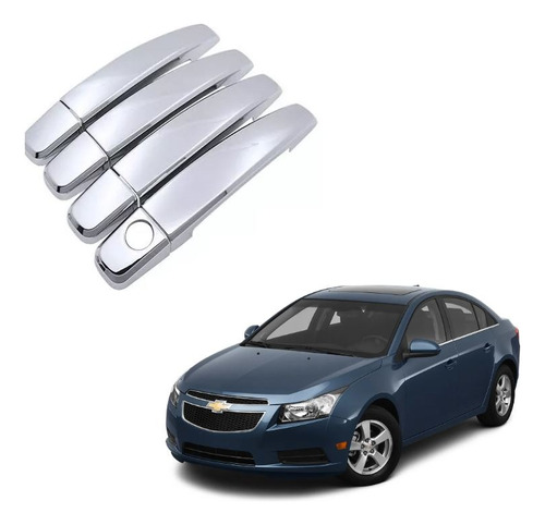 Cubre Manillas Cromadas Chevrolet Cruze Año 2010 - 2015