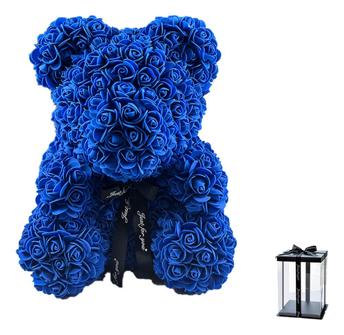 Flores De La Inmortalidad Rose Bear Regalo Creativos