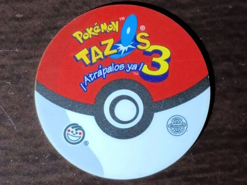 Tazo De Pokemón 3 #172 Pichu Con Sticker Sin Despegar (: (Usado)