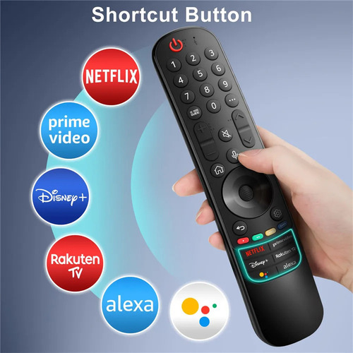 Control Remoto De Voz Inteligente Para LG Smart Tv Oled Qned