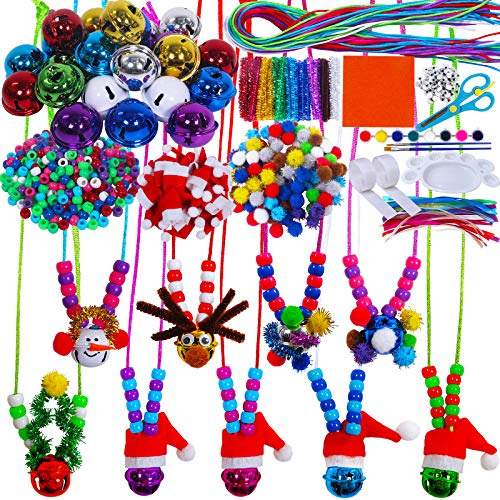 Conjunto De 27 Collares De Cascabeles Cuentas De Navida...