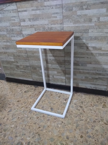 Mesa Arrime Para Sillones Estilo Industrial