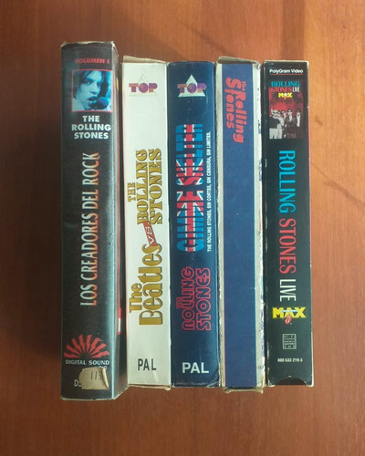Vhs The Beatles Versus The Rolling Stones Top (Usado)