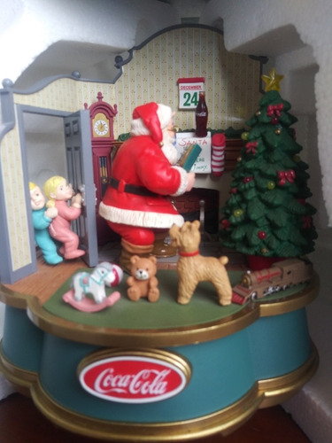 Adorno Navideño Original Coca Cola Musical 1993 Vintage Cole (Usado)