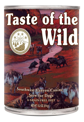 Alimento Enlatado De Canina Taste Of The Wild Southwest Cany