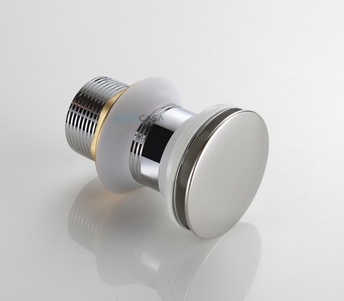 Válvula Click 1.1/4 Luxo Inteligente Inox Para Cuba Banheiro