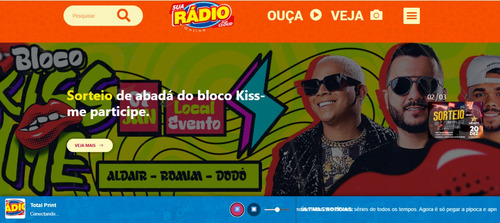 Site Web Rádio - Completo 2025 (com Demo)