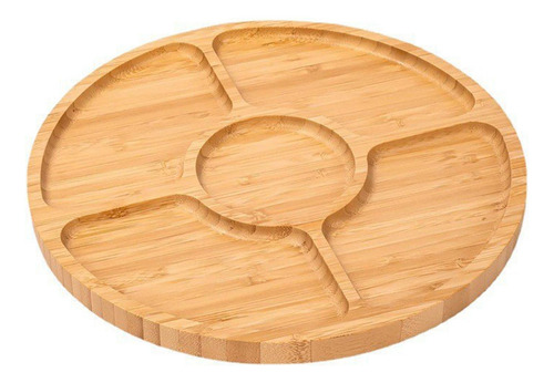 Bandeja De Comida De Madera Plato De Fiesta De Aperitivo De