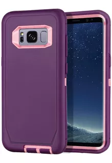 Funda Para Samsung Galaxy S8 (color Violeta-rosa)