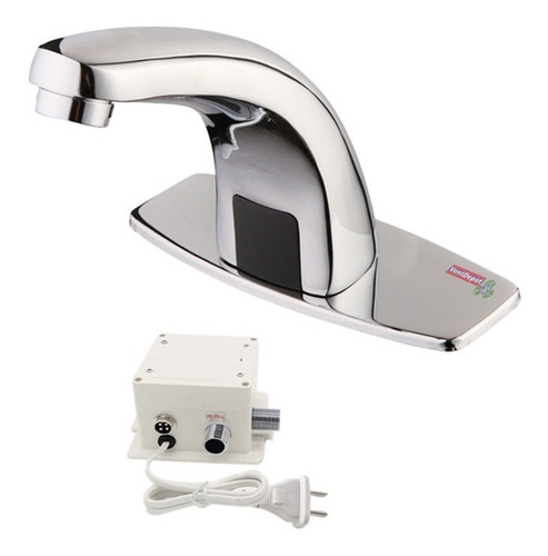 Llave De Agua Contemporáneo, Mxtpp-001, Sensor 8 A 30cm, 12 Acabado Cromado Color Blanco Frecuencia 1
