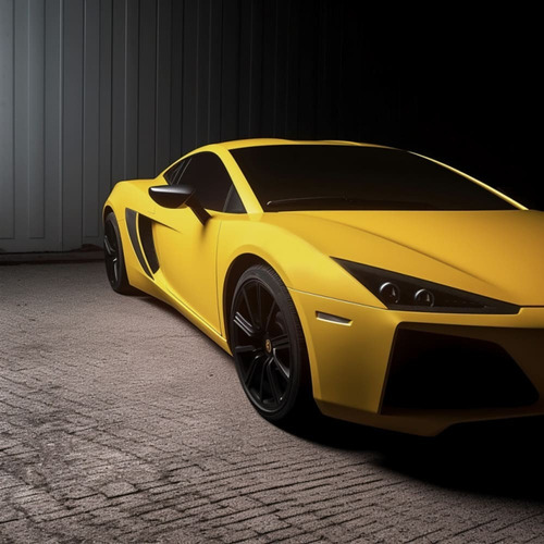 Vinil Full Wrap. Film Yellow Ultramate 1.52x18m