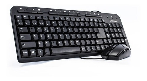 Kit Teclado Y Mouse Alambrico Usb Pc Multimedia Vorago Km104