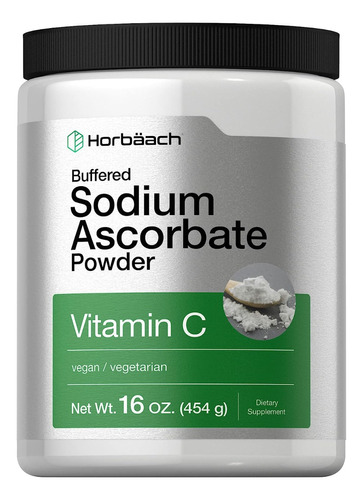  Vitamina C 454g Ascorbato De Sodio  Horbaach