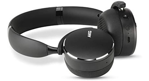 Imagen 1 de 1 de Akg Y500 - Auriculares Plegables Con Bluetooth Color Negro