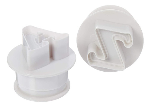 Alphabet Fondant Plunger Cutter And Embosser Juego De 2...