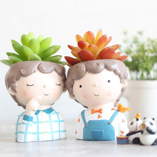 2 Maceta De Plantas Suculentas Maceta De Linda Jardín Mi Mi