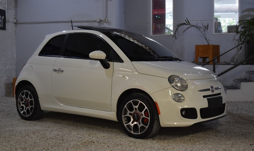 Fiat 500 1.4 16v Sport Nafta 2013 Color Blanco Imperdible!!