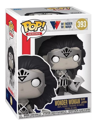 Funko Pop! #393 Wonder Woman Black Lantern Dc - Los Germanes