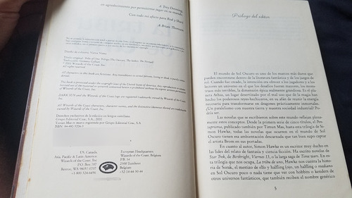 La Tribu De Uno Simon Hawke Sol Oscuro Tapa Dura Timun Mas (Usado)