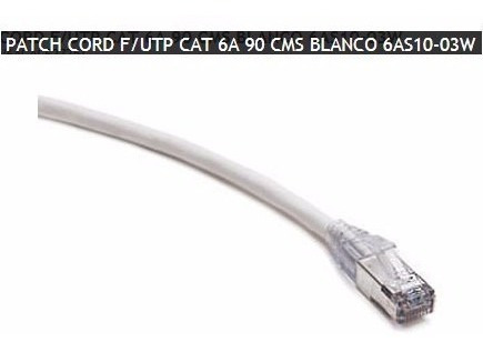 Puntotecno - Patch Cord Leviton Cat 6a Blanco Sellados