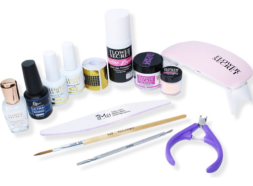 Kit Para Uñas Acrilicas+preparador +sellante 