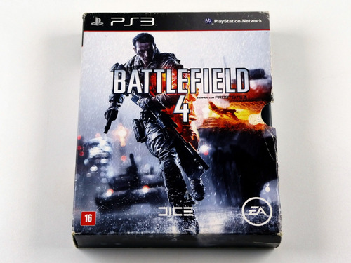 Box Battlefield 4 + Tropa De Elite Origin. Playstation 3 Ps3