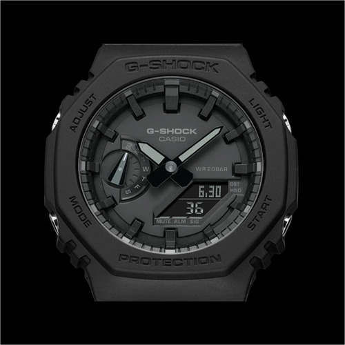 Relógio Casio G-shock Carbon Core Guard Ga-2100-1a1dr - Nf-e