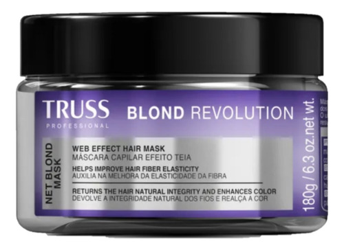 Kit Blond Revolution Sh+net Blond Mask+impassablefinalizador
