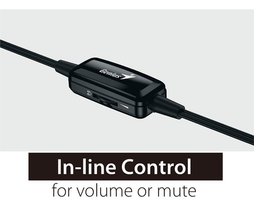 Audífono Genius Hs-220u Conexión Usb / Tecnocenter
