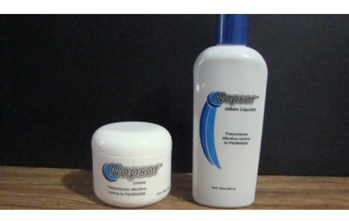 Shampoo Nopsor Crema De Noche Y Shampoo Psoriasis 2 Piezas