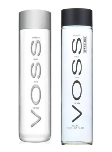 Agua Mineral Voss Con Gas Sparkling 800 ml