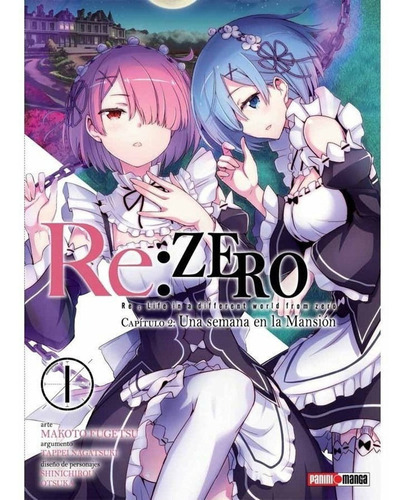 Manga, Re Zero Vol 2 Parte 1 - T. Nagatsuki / Panini Manga